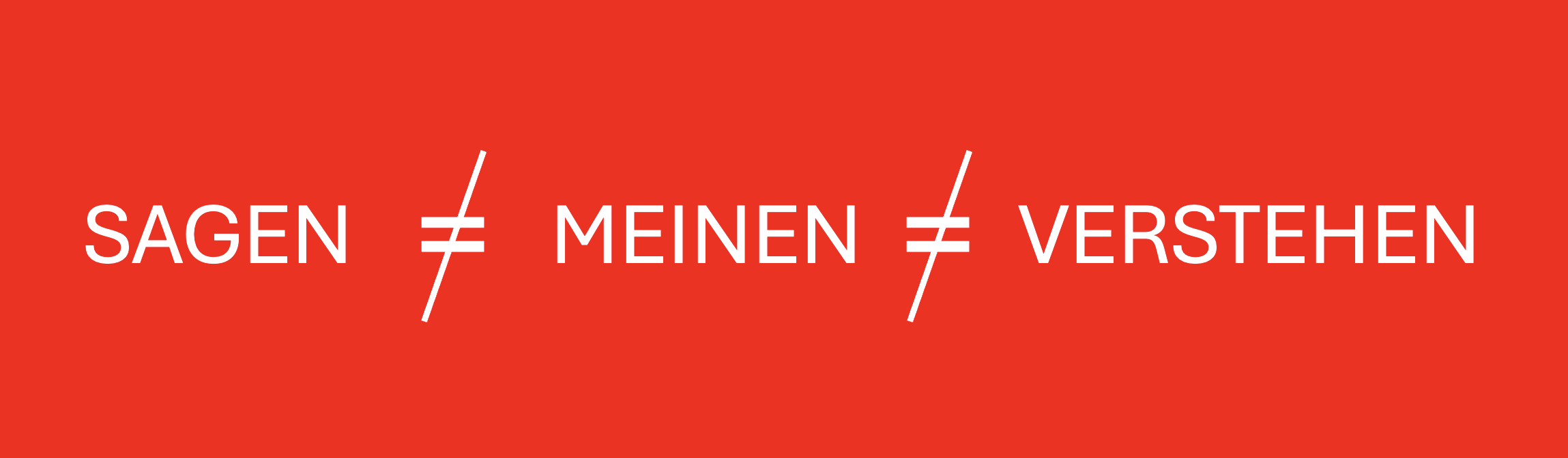 Grundgesetz der Kommunikation
